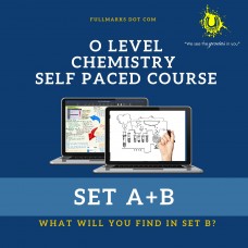 O level Chemistry Self Paced Course Combo deal (SET A +B)